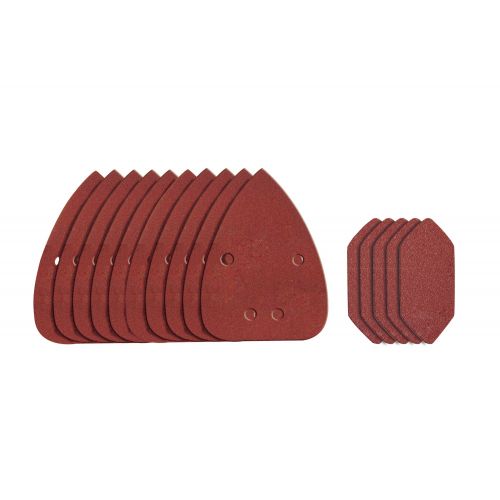Worx WA2066 - Juego 15 Lijas Gr 80 (10 lijas +...